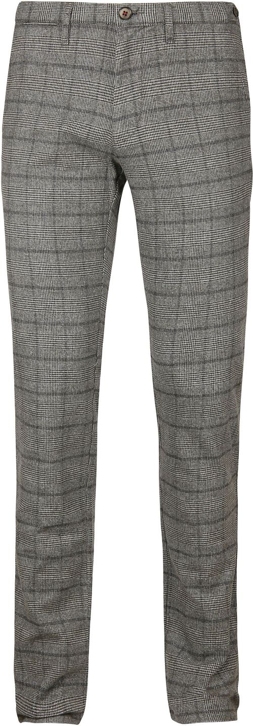 Suitable Chino Locke Check Grå Product