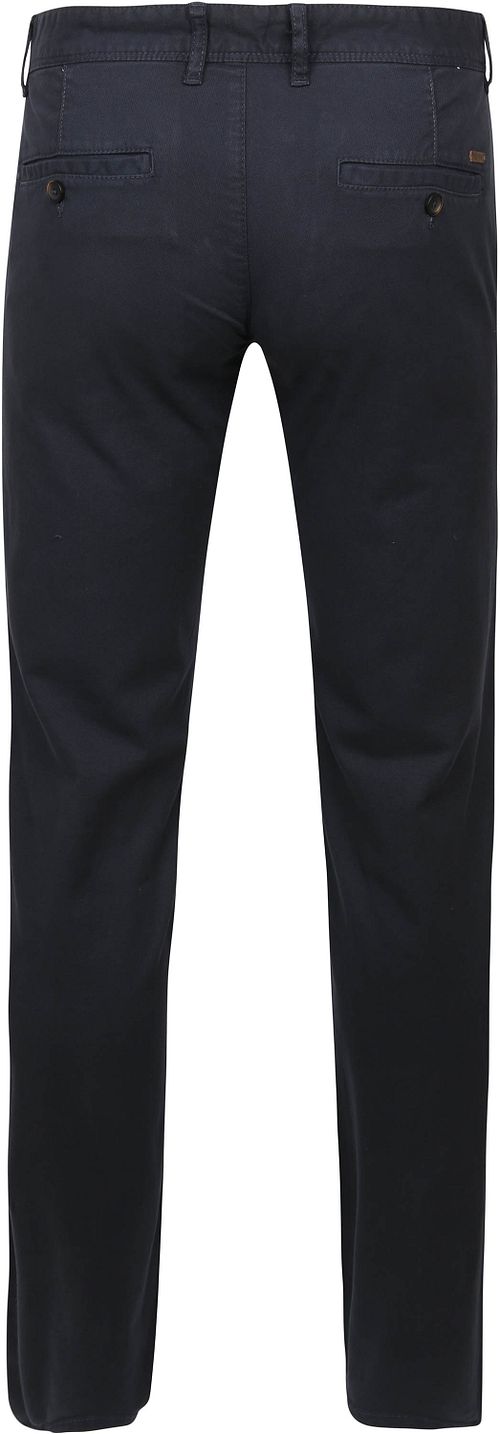 Suitable Chino Sartre Oxford granatowe Product / Achterkant