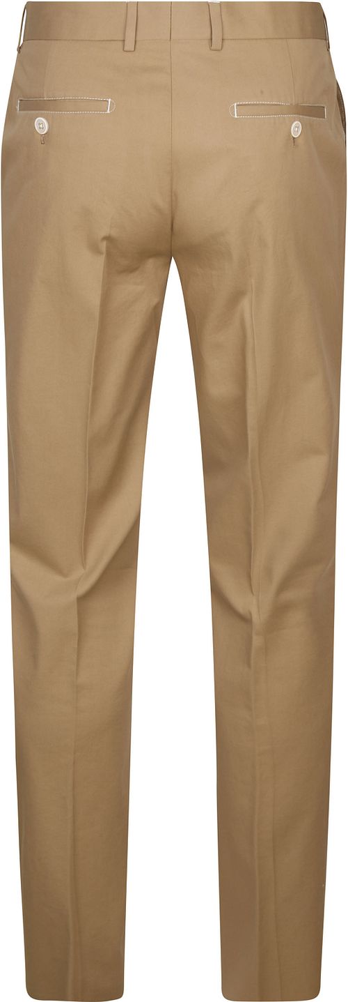 Suitable Bukser i Khaki Bomuld Product / Achterkant