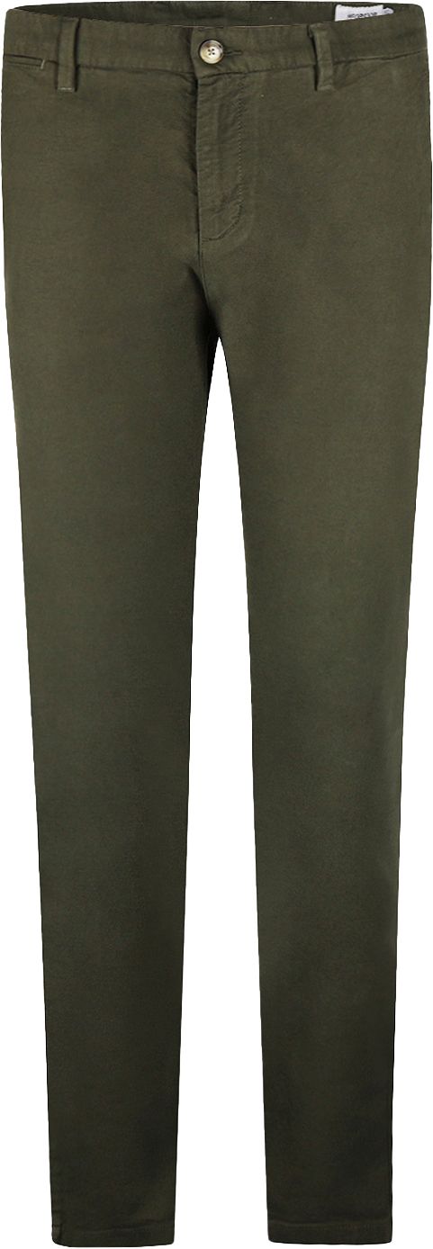 McGregor Chino i Møl Hul Oliegrøn Product