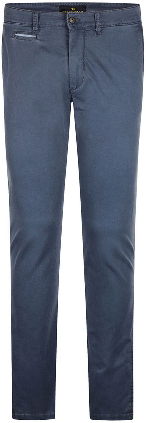 Steppin' Out Chino Northport Indigo Blauw Product