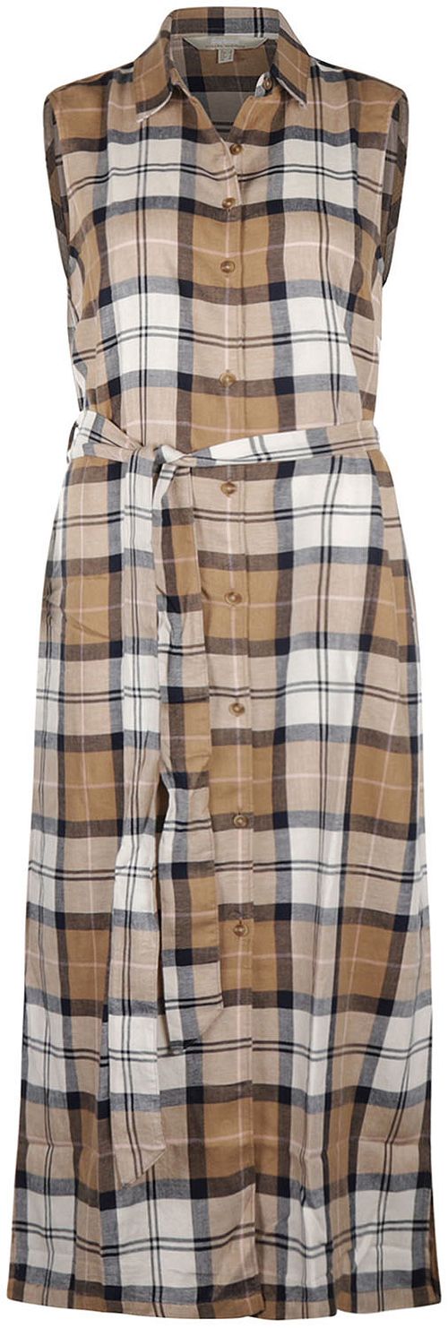 Barbour Dress Caroline Checks Brown Product