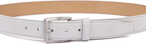 Suitable Ledergürtel Wildleder Weiß Product / Achterkant