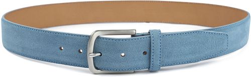Suitable Belt Suede Leather Blue Product / Detail