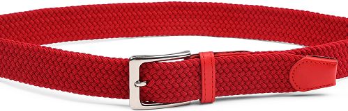 Geweven Riem Rood Product / Detail