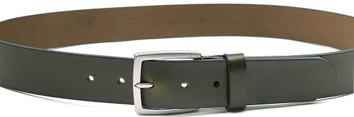 Suitable Leren Riem Groen Washed Product / Detail