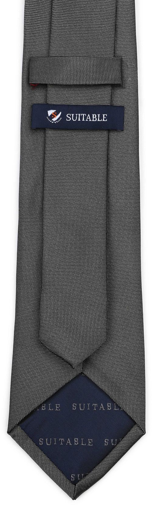 Suitable Corbata Seda Antraciet Product / Achterkant