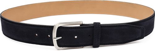 Suitable Riem Suède Leer Navy