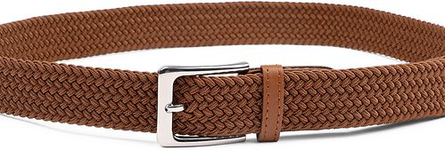 Suitable Geweven Riem Taupe Cognac Product / Detail