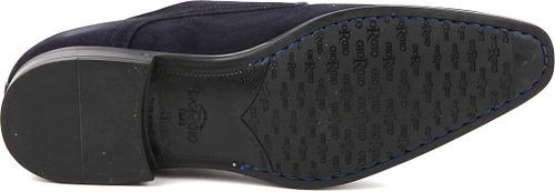 Zapato monk strap Giorgio Amalfi en azul marino Product / Detail