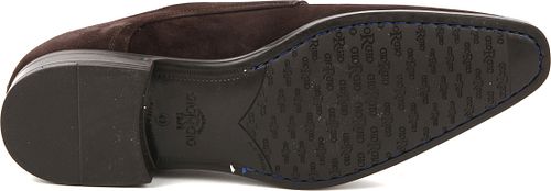 Giorgio Amalfi scarpa Monk Strap in suede marrone Product / Detail