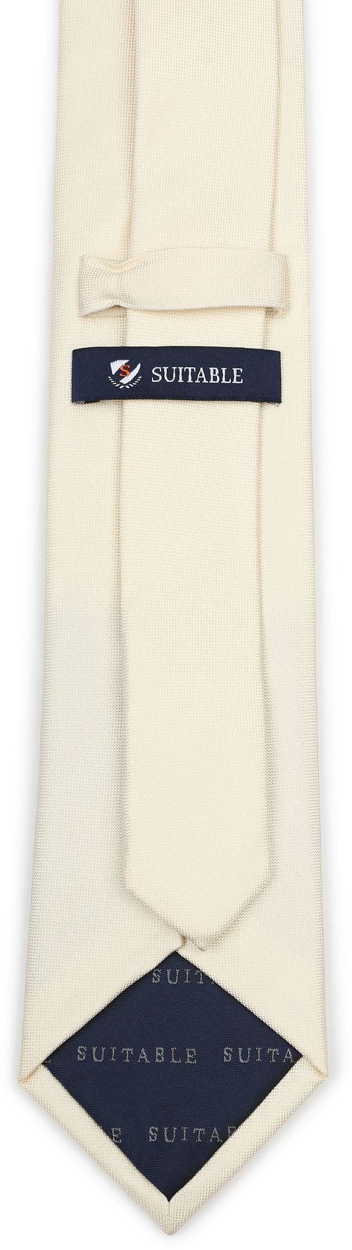 Cravatta in seta Suitable ecru Product / Achterkant