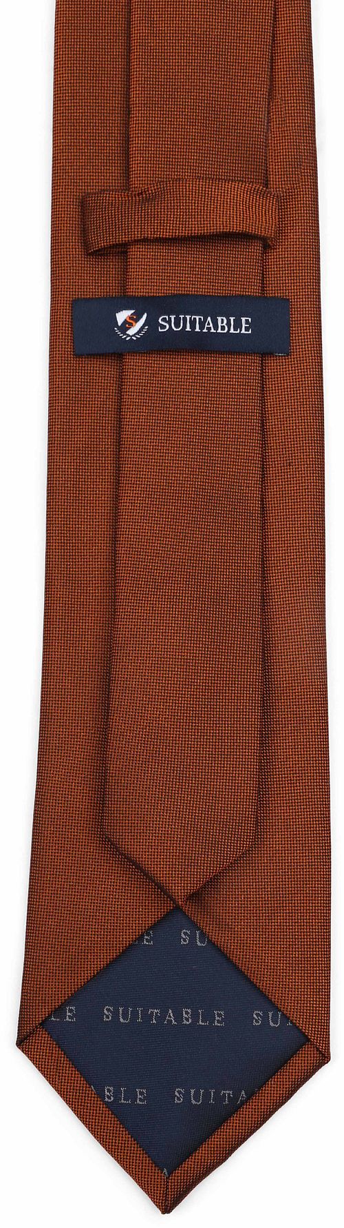 Suitable Silk Tie Brique Product / Achterkant