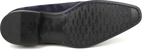 Giorgio Amalfi Schoen Suede Navy Product / Detail