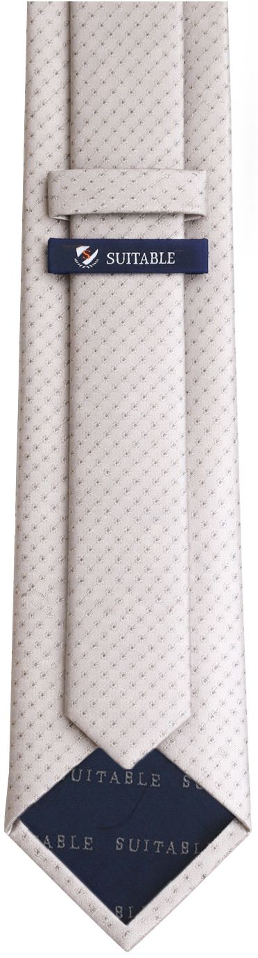 Suitable Slips Silke Dots Off White Product / Achterkant