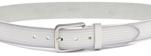 Suitable Riem Structuur Leer Wit Product / Detail