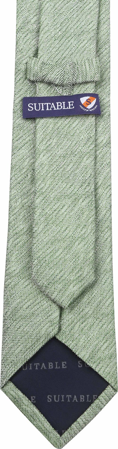 Slips silke Grønn K81-21 Product / Achterkant