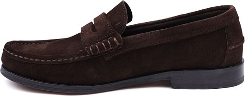 Suitable Penny Loafers Suede Bruin