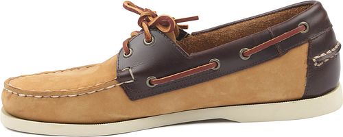 Sebago Chaussures Bateau Docksides Portland Beige Marron Product