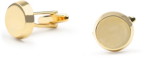 Manchetknoop Rond Goud Product