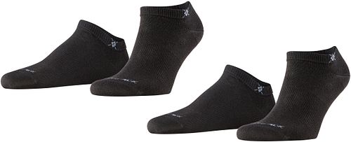 Burlington Daglig Sock Svart 2-Pakning Product / Detail