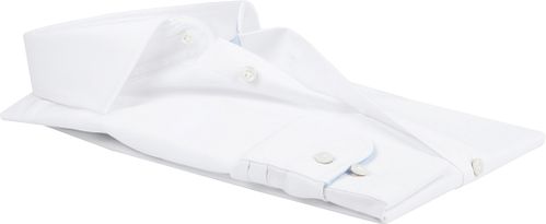 Profuomo Shirt White Blue Accent Product / Detail