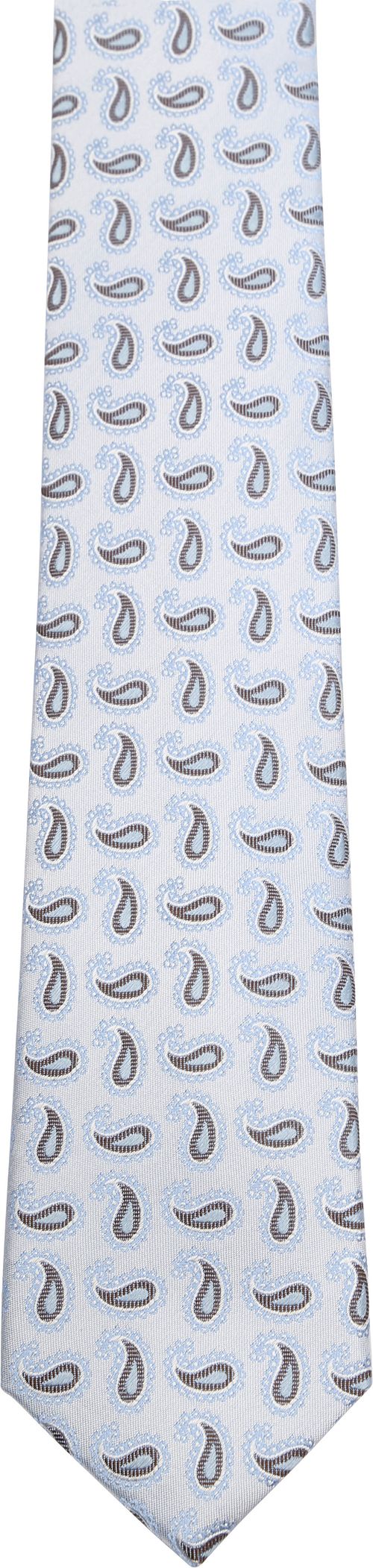 Passande Slips Siden Paisley Ljusblå Product