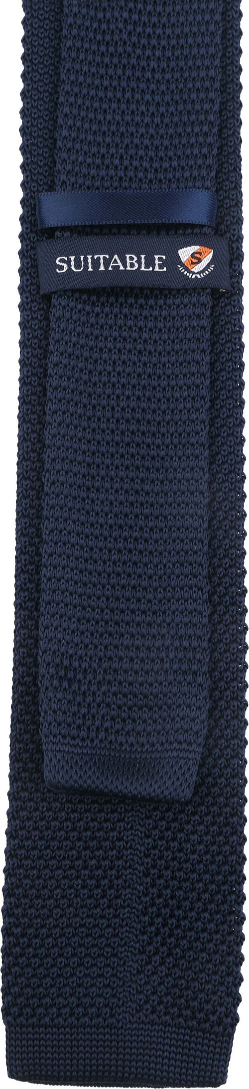 Suitable strikket slips navy TK-01 Product / Achterkant