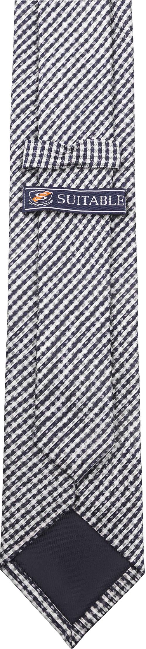 Slips Silke Mønster Rutet K82-3 Product / Achterkant