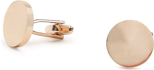 Gemello rotondo color oro rosa Product