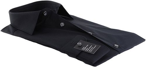 Camicia OLYMP Level Five Body-Fit con maniche extra lunghe nera Product / Detail
