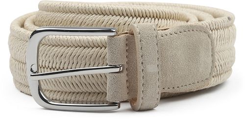 Profuomo Waxed Geweven Riem Ecru Product