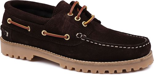 Suitable Deck Shoes Suede Brown