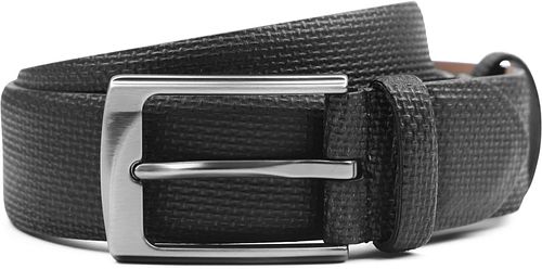 Suitable Leren Riem Print Zwart Product