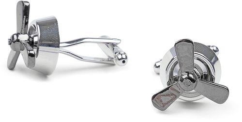 Cufflinks Propellers Silver Product