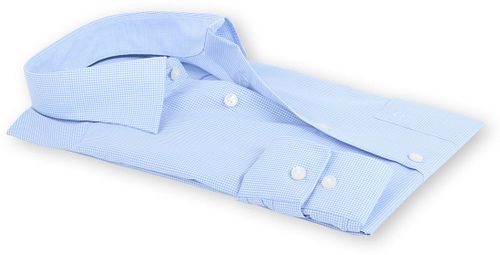 OLYMP Luxor Comfort Fit Shirt Blauw Ruit Product / Detail