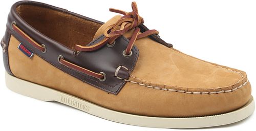 Sebago Deck Shoes Docksides Portland Beige Brown Product