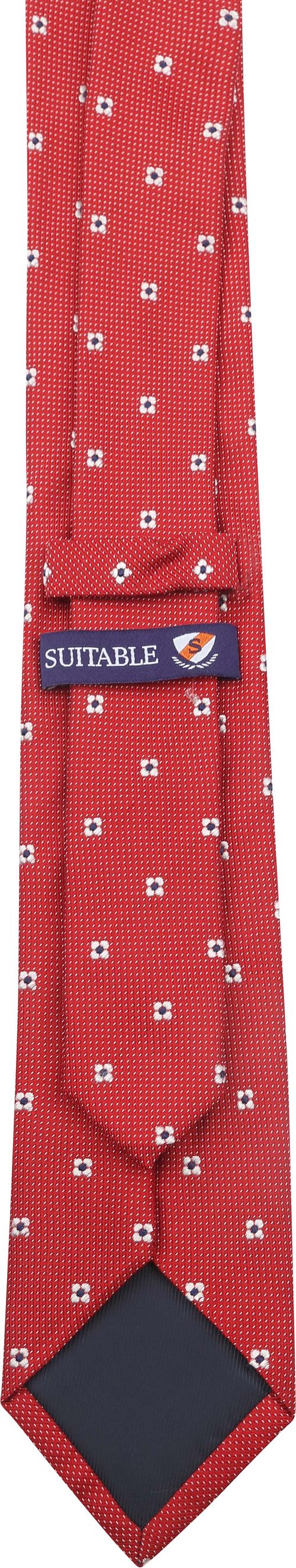 Suitable Slips Silke Blomst Rød Product / Achterkant