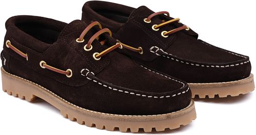 Suitable Bootschoenen Suede Bruin