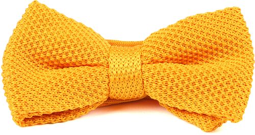 Suitable Bow Tie Knitted Gold Product