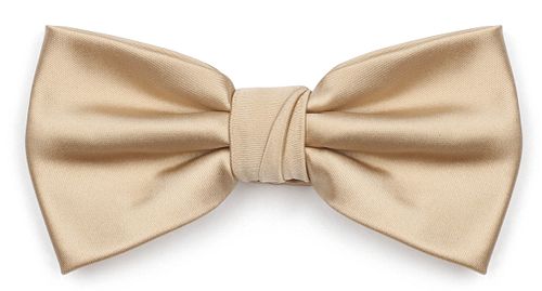 Suitable Satin Bow Tie Beige Product