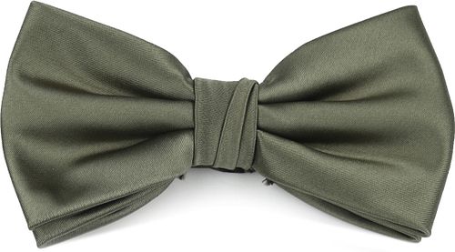 Suitable Satin Bow Tie Olive Product