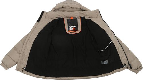 Superdry Kurtka Pikowana Z Kapturem Greige Product / Detail