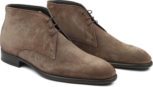 Zapato Giorgio Boy de ante en color topo Product / Detail
