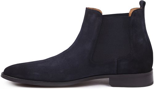 Passande Chelsea Boot Mocka Marinblå Product