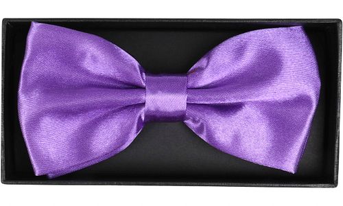 Suitable Noeud Papillon en Soie Violet Verpakking