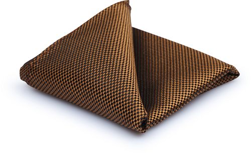 Suitable Silk Pocket Square Cognac Product