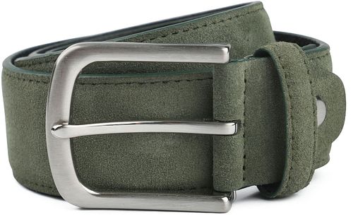Suitable Belt Suede Leather Green Product
