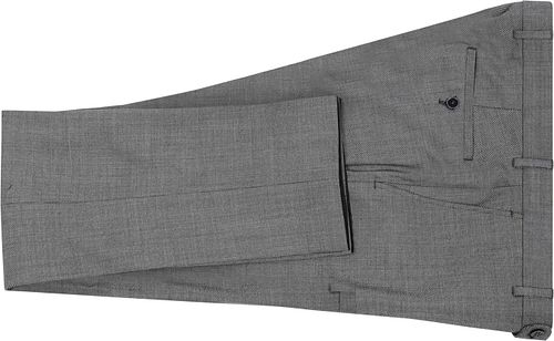 Abito Suitable Lucius Birdseye in lana grigio Product