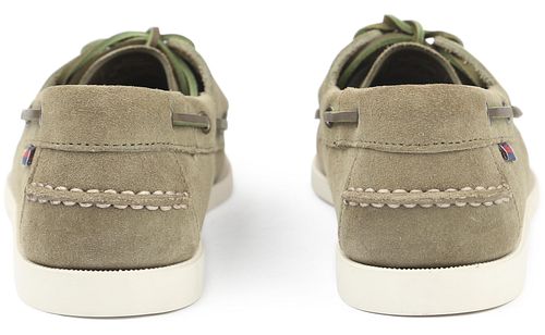 Buty żeglarskie Sebago Portland zielone Product / Achterkant